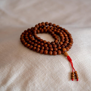 8mm Bodhi Seed Mala Prayer Beads