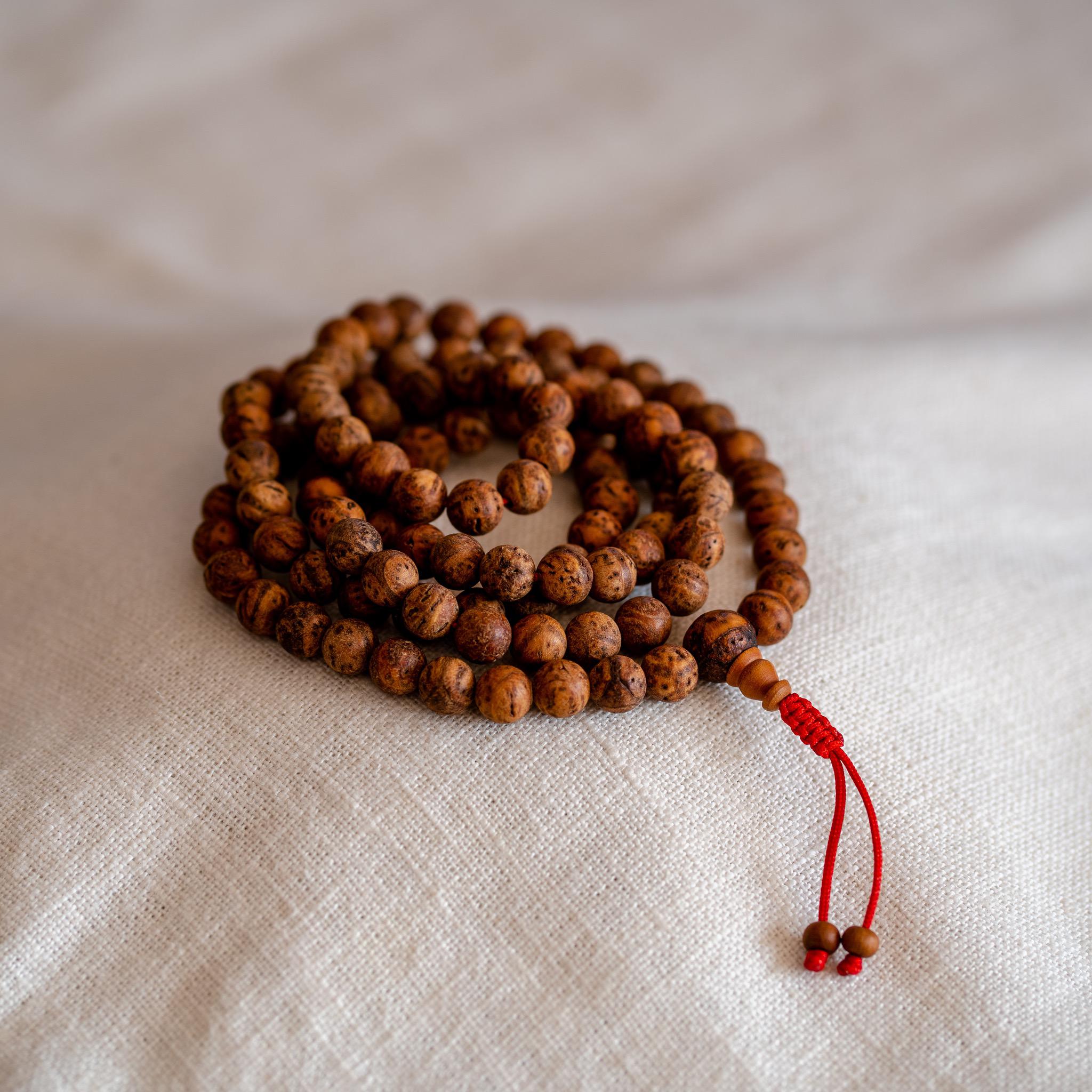 9mm Bodhi seed Mala Prayer Beads