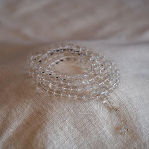 9.5mm Crystal Mala Prayer Beads