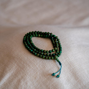 6mm Tibetan Turquoise Mala Prayer Beads