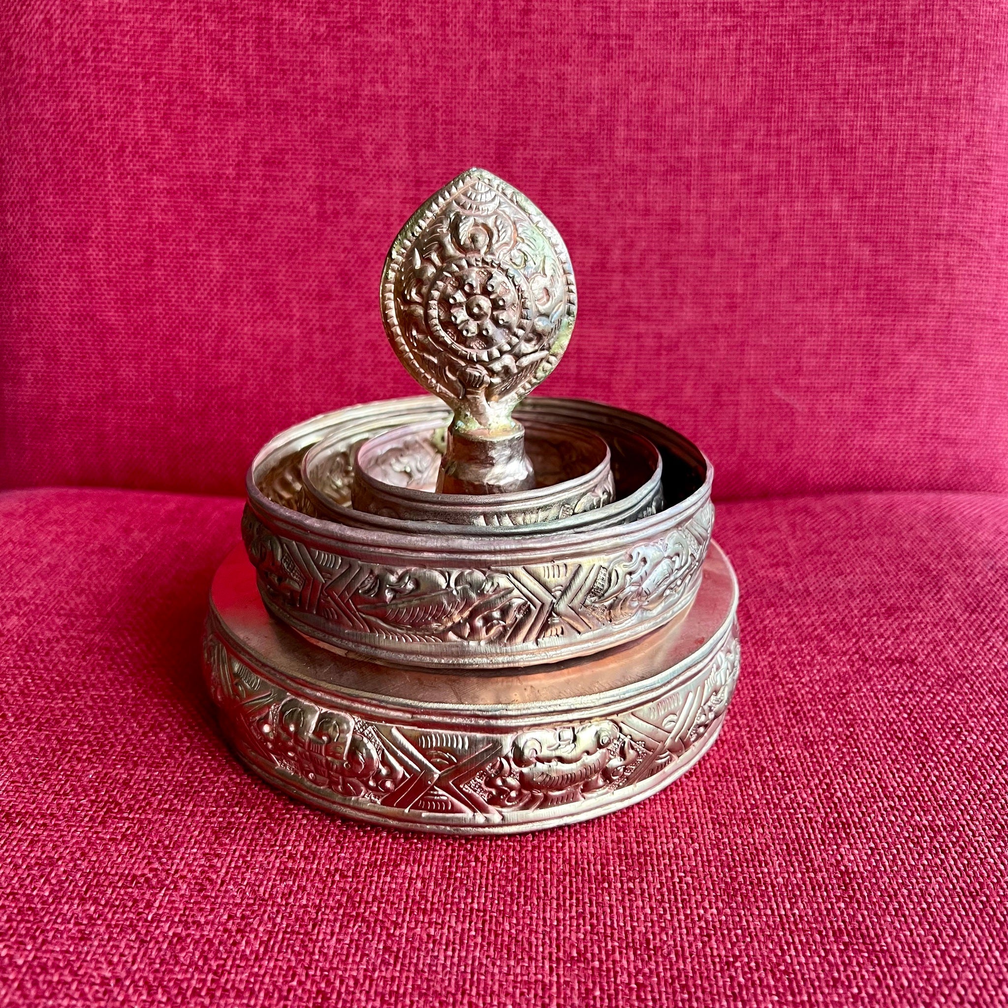 Copper Mandala Set 13.8cm