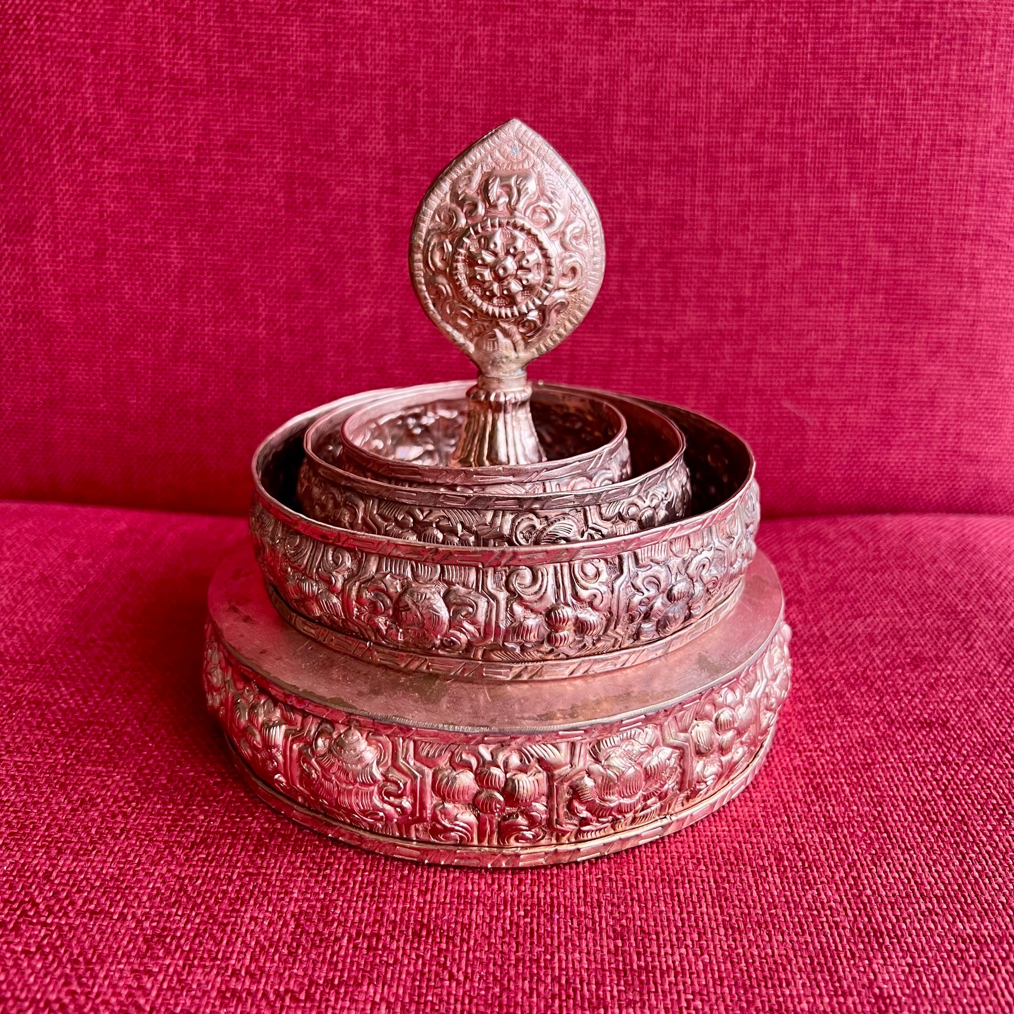 Copper Mandala Set 14.5cm