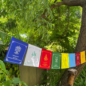 Prayer Flags Eight Auspicious Symbols