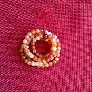 Honeystone Mala (Prayer Beads) 8mm