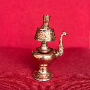 16cm handmade copper bhumpa (tibetan ritual vase) 