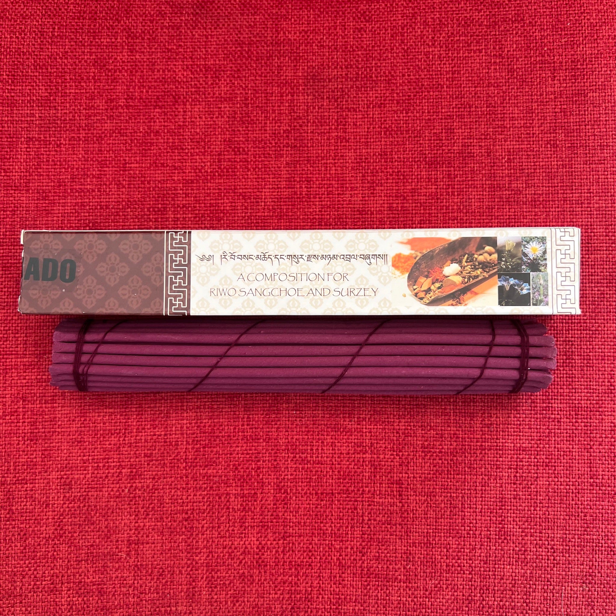 Nado Riwo Sangcho & Sur Bhutanese Incense