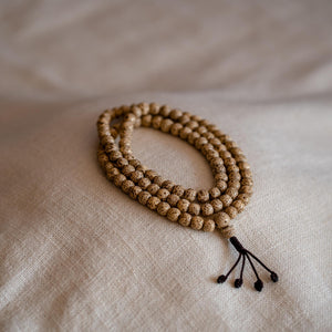 7mm Lotus Seed Mala Prayer Beads