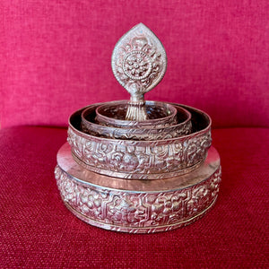 Copper Mandala Set 14.5cm