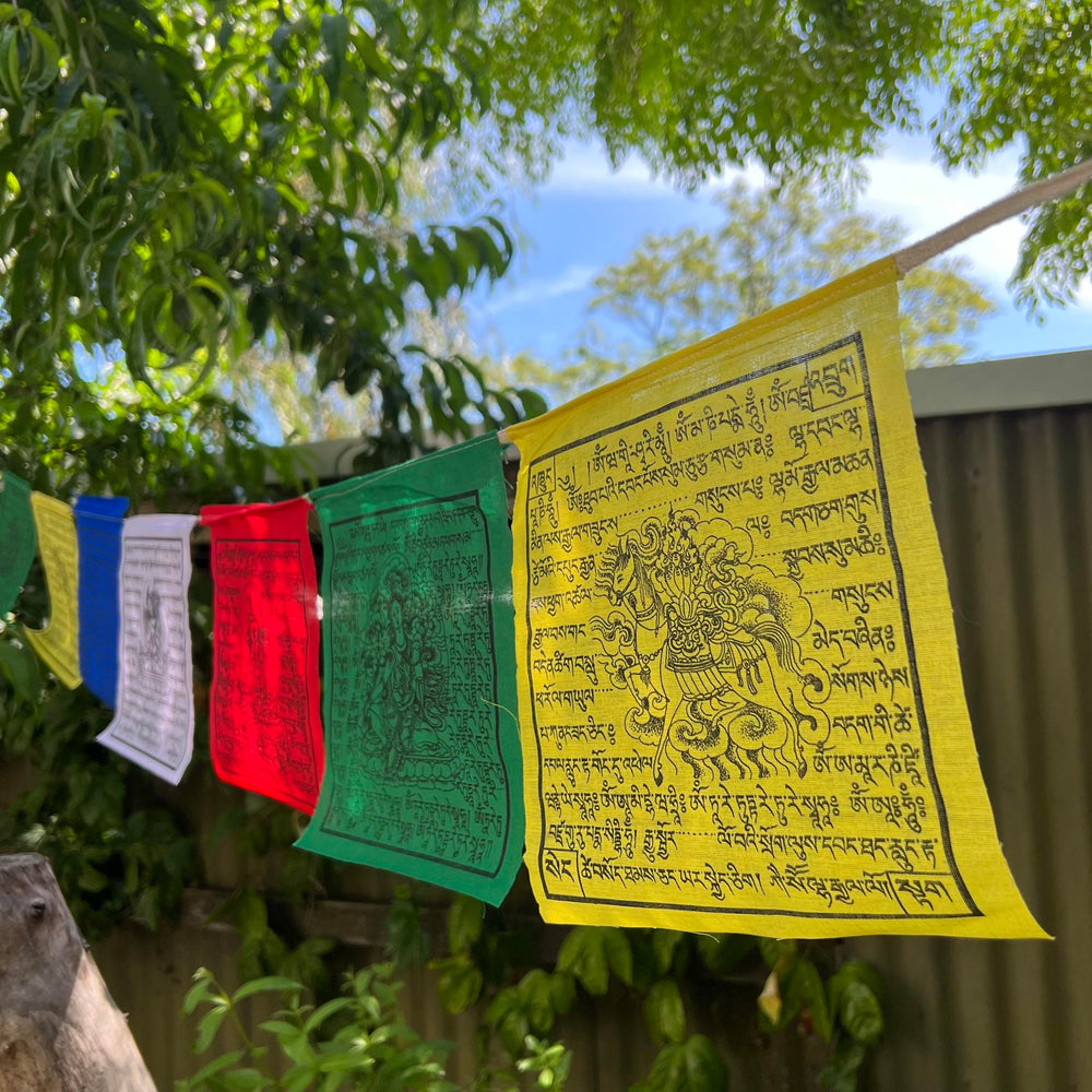 PRAYER FLAGS : Buddhist Shop In Australia - Jalu Jems - Buddhist ...