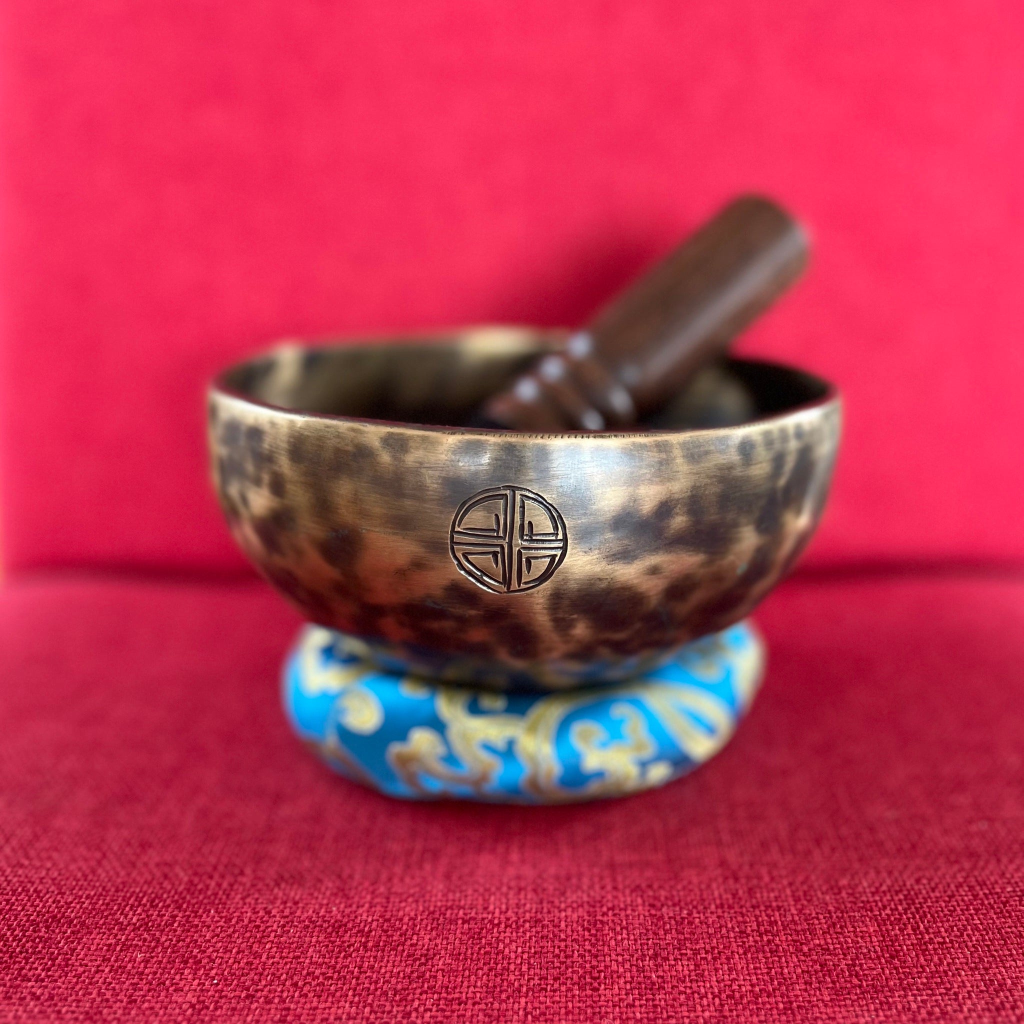 17cm Full Moon Singing Bowl 