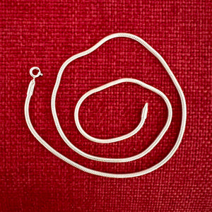 41cm Sterling Silver Snake Chain 2mm diameter