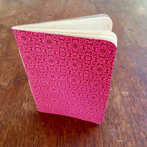 Lokta Paper Notebook Dark Pink
