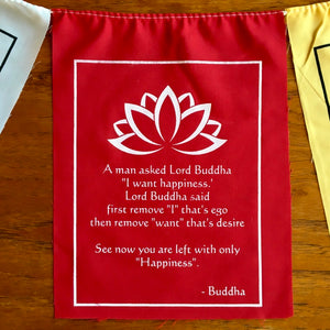 Prayer Flags Buddha Quotes