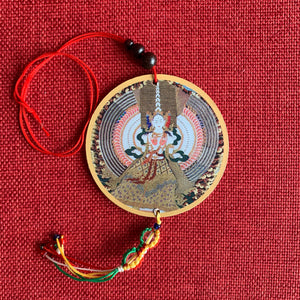 Sitatapatra Wooden Hanging Disc